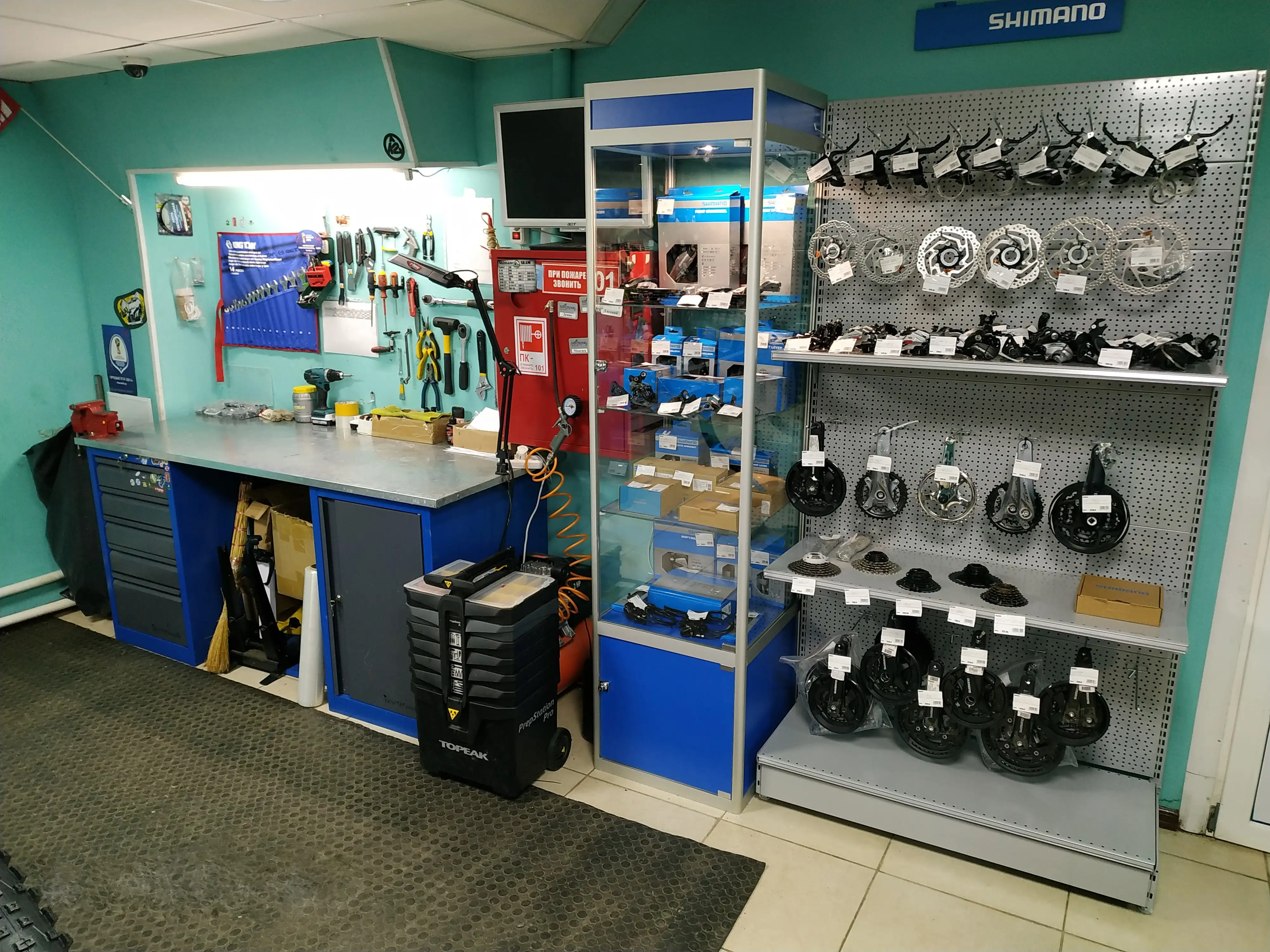 Фото нашего велосервиса