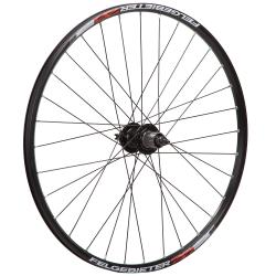 Колесо 26" заднее 32 спицы двойной обод втулка SF B27F - фото