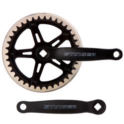 Шатуны Stinger P113E, 38T, 152mm, черн., сталь - фото