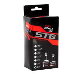 Камера велосипедная STG, бутил, 20Х1.95/2,125, автониппель 33мм - фото