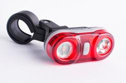 Фонарь задний красный, 5 диодов, батарейки CG-405R - фото