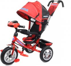 Велосипед трехколесный Formula 3 с ручкой управления - фото