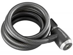 Замок велосипедный Kryptonite Kryptoflex 1518 Key Cable 15mm x 180cm, Straight - фото
