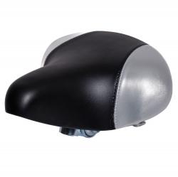 Седло HBAZ-0801A Novatrack комфортное, черно-серое - фото