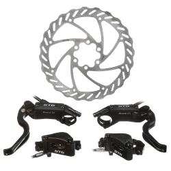 Тормоз дисковый гидравлический STG HJ-OD03-F передний - фото