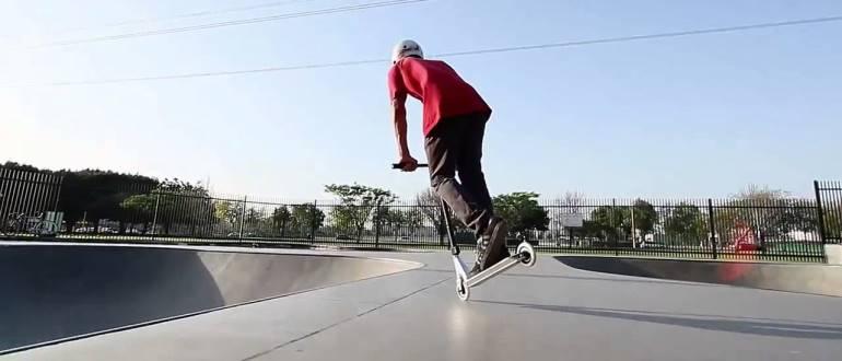 ТОП-5 трюков на самокатах для новичков ТОП-5 трюков на самокатах для новичков