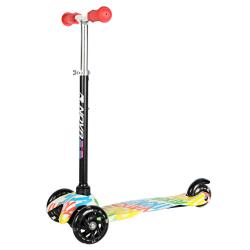 Кикборд Novatrack Disco-kids Graffiti (2024) - фото