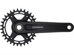 Система Shimano MT510-1, 12ск, 175мм, ин.вал, 32T без каретк., для CL:52мм, цв. Черный, EFCMT5101EXA2L - фото
