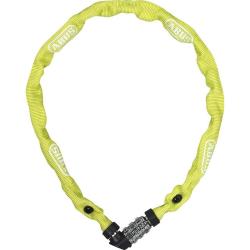 Велозамок ABUS Web 1200/60см, цепь, 4мм, кодовый, класс защиты 3/15, 200гр, лаймовый, 05-0056340 - фото