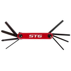 Ключи шестигранные STG, модель HF02, 7 предметов - фото