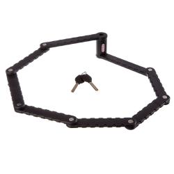 Велозамок Замок STG TY3881, каркасный-складной, на ключе, 164,5 x 59 мм - фото