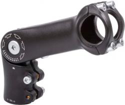 Вынос велосипедный M-Wave, внешний, регулируемый, 90 мм, руль 31.8 мм, алюминий, черный, 5-400319 - фото