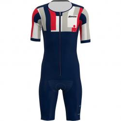 Трисьют с коротким рукавом Santini Aahonoui Viper-Ironman SS Trisuit - фото