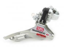 AFDTY10TM6 Передний переключатель, TOURNEY(98N)  FD-TY10 BAND TYPE, SIS, верняя тяга, 31.8MM, для 42 - фото