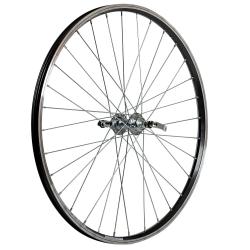 Колесо 26" заднее 32 спицы двойной обод втулка SF-A09R - фото