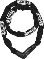 Замок ABUS 5805C/110см Steel-O-Chain, цепь 5мм, кодовый, класс защиты 4/15, 720гр, черный, 05-0072498 - фото
