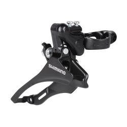 AFDTZ30TS6 Передний переключатель, TZ-SERIES(02)   FD-TZ30 BAND TYPE, верхняя тяга, 28.6MM, для 42T - фото