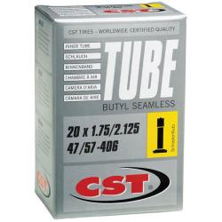 Камера велосипедная CST 20x1.75/2.125, автониппель Schrader - фото