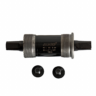 Каретка Neco B910, (BSA) квадрат, 68х122.5 мм, черный - фото