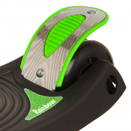 Самокат-кикборд Novatrack Rainbow Start (2018) (Самокат-кикборд Novatrack RainBow, подростковый, max 60кг, зеленый #126181) Самокат-кикборд Novatrack Rainbow Start (2018) (Самокат-кикборд Novatrack RainBow, подростковый, max 60кг, зеленый #126181)