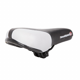 Седло HBAZ-0710 Novatrack для 18" и 20", черно-серое - фото