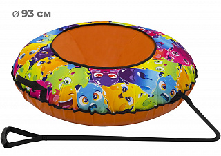 Тюбинг 65см ОКСФОРД SLIME - фото