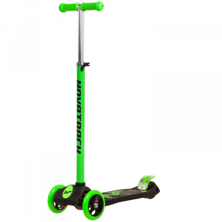 Самокат-кикборд Novatrack Rainbow Start (2018) (Самокат-кикборд Novatrack RainBow, подростковый, max 60кг, зеленый #126181) Самокат-кикборд Novatrack Rainbow Start (2018) (Самокат-кикборд Novatrack RainBow, подростковый, max 60кг, зеленый #126181)