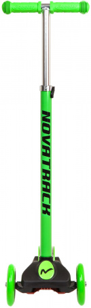Самокат-кикборд Novatrack Rainbow Start (2018) (Самокат-кикборд Novatrack RainBow, подростковый, max 60кг, зеленый #126181) Самокат-кикборд Novatrack Rainbow Start (2018) (Самокат-кикборд Novatrack RainBow, подростковый, max 60кг, зеленый #126181)