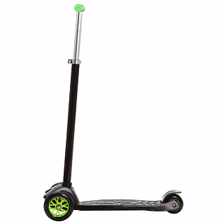 Самокат-кикборд NOVATRACK Black,подростковый - фото