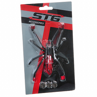 Фонарь велосипедный STG, на спицы - фото