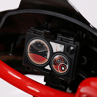 Снегокат Nika Kids "Игрушка SND5", SND5/1, красный каркас - фото