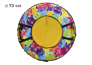 Тюбинг 65см ОКСФОРД SLIME - фото