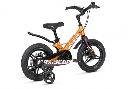 Велосипед Maxiscoo Space Deluxe 14 (2025) (Велосипед Maxiscoo SPACE 2025 DELUXE 14" Оранжевый Топаз, MSC-S1444D)