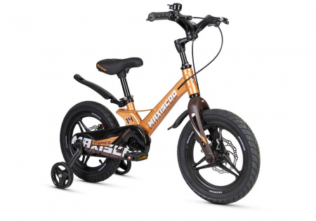 Велосипед Maxiscoo Space Deluxe 14 (2025) (Велосипед Maxiscoo SPACE 2025 DELUXE 14" Оранжевый Топаз, MSC-S1444D)