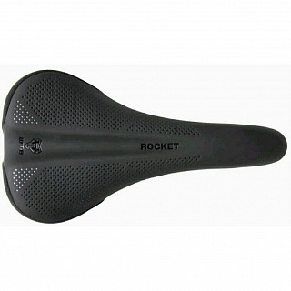 Седло велосипедное WTB Rocket Wide CrMo, черный - фото