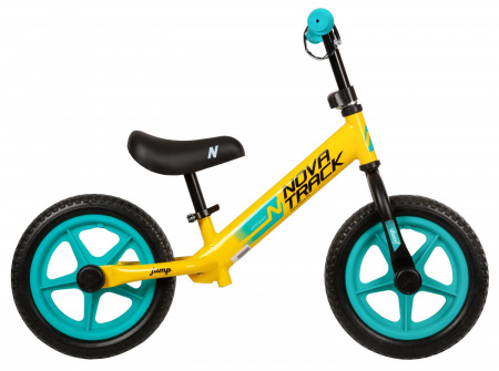 Беговел NOVATRACK JUMP 12" (2022) (Беговел NOVATRACK 12" JUMP лаймовый, сталь, цветной пластиковый обод, колеса EVA) Беговел NOVATRACK JUMP 12" (2022) (Беговел NOVATRACK 12" JUMP лаймовый, сталь, цветной пластиковый обод, колеса EVA)