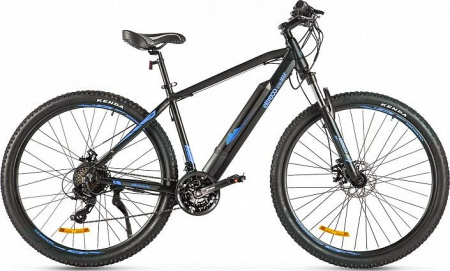Электровелосипед Eltreco Ultra MAX (Велогибрид Eltreco Ultra MAX Черно-синий-2729, 023318-2729)