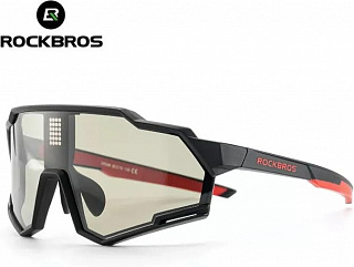 Очки велосипедные ROCKBROS, черные электро фотохромные, RB_14120005001 - фото