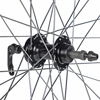 Колесо 27,5" заднее 32 спицы двойной обод - фото