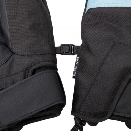 Перчатки горнолыжные White Owl Pro Gloves Wmns, женские (Перчатки зимние White Owl Pro gloves WMNS, размер L, черный c голубым) Перчатки горнолыжные White Owl Pro Gloves Wmns, женские (Перчатки зимние White Owl Pro gloves WMNS, размер L, черный c голубым)