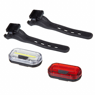 Комплект фонарей велосипедных STG JY6068T - фото