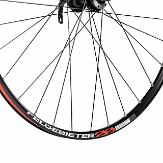 Колесо 28" переднее 32 спицы двойной обод - фото