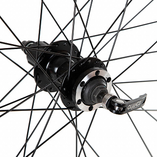 Колесо 27,5" заднее 32 спицы двойной обод - фото