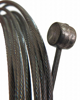 Трос тормоза 1.5*2050мм, гол. 7x6 мм - фото