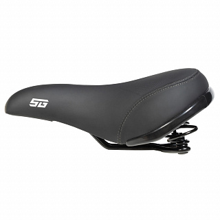 Седло STG 6741, 277x184 мм, черный - фото