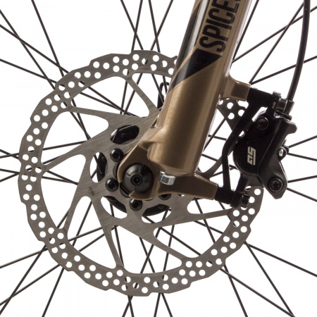 Велосипед Stinger Element Pro 29" (2023) (Велосипед STINGER 29" ELEMENT PRO золотистый, алюминий, размер 22")