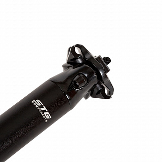 Подседельный штырь STG SP-609, ø31.6 мм, 350 мм, алюминий, черный - фото