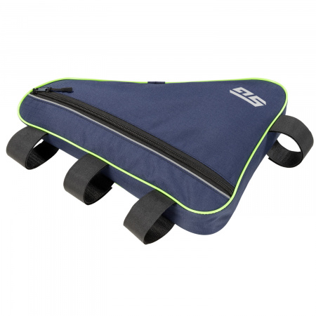 Велосумка под раму STG FB-001, размер 40х27х6 см (Велосумка под раму STG, модель FB-001, размер 40х27х6 см, т.син/салатовый)