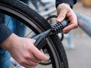 Замок велосипедный BBB CodeLock BBL-45, 15x1800 мм - фото