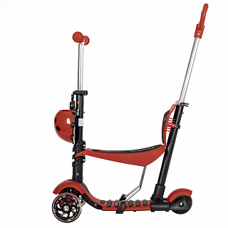 Самокат-кикборд Novatrack Disco-kids Saddle PRO (2019) - фото